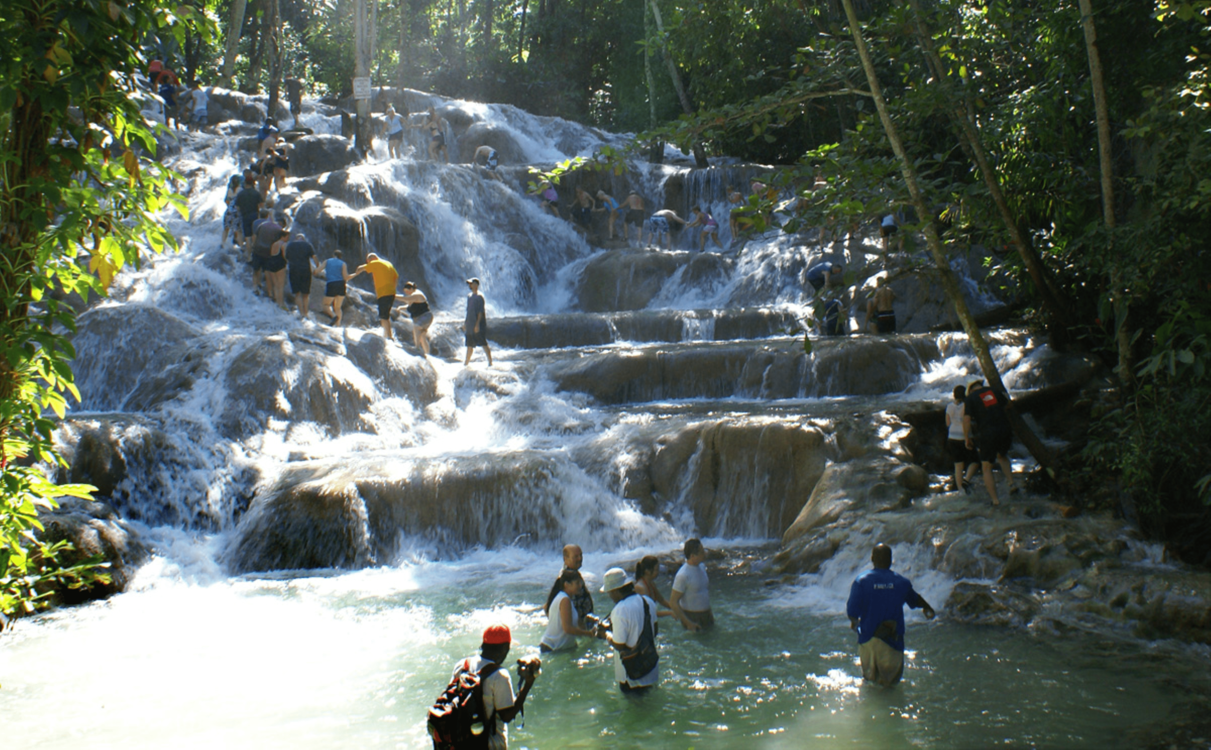 Dunn's River Falls, Jungle River Tubing & Reggae Hill with Specialty Lunch & Cocktails